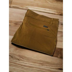 Mountain Hardwear Pants Mens 40 Brown Straight Leg Hiking Quick Dry Stretch Flaw